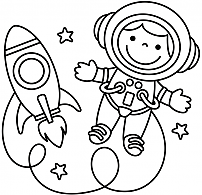 Coloring Space Travel
